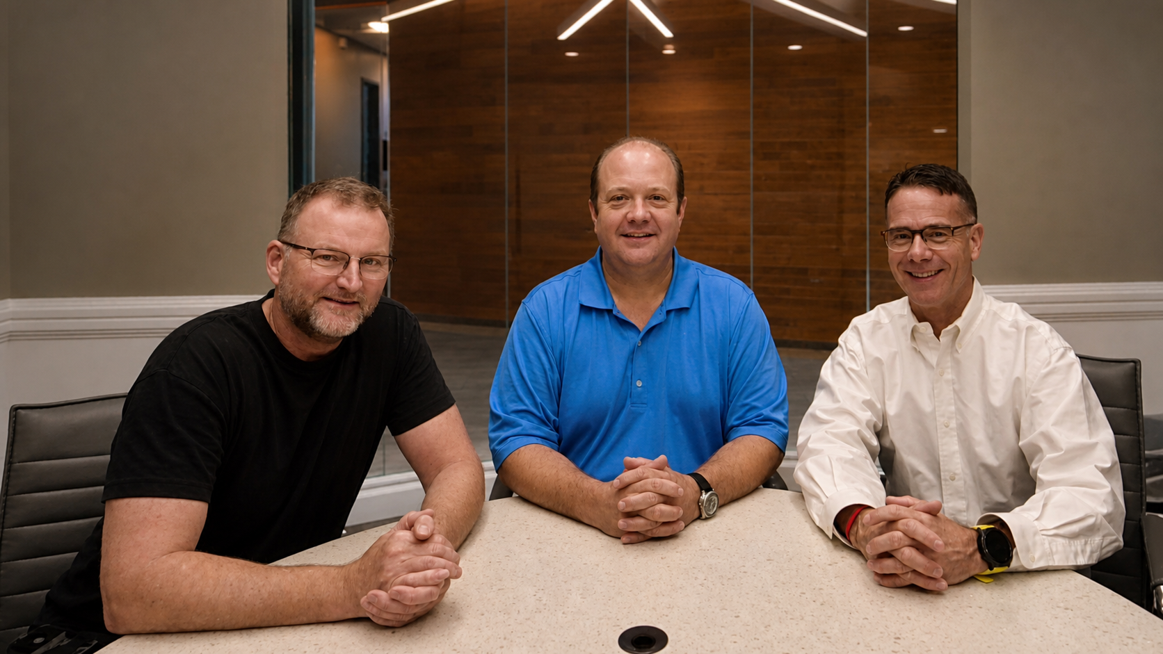MP Realty Partners team: John Salvino, Ben Trytten, and Ron Aul